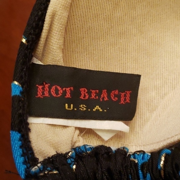 HOT Beach USA Triangle Bikini Top Small - Picture 3 of 8